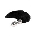 Buttplug med Hale – Stål Anal Plug Small – Rimba fra Sadistenstoolbox