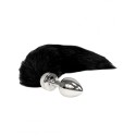 Buttplug med Hale – Stål Anal Plug Small – Rimba fra Sadistenstoolbox