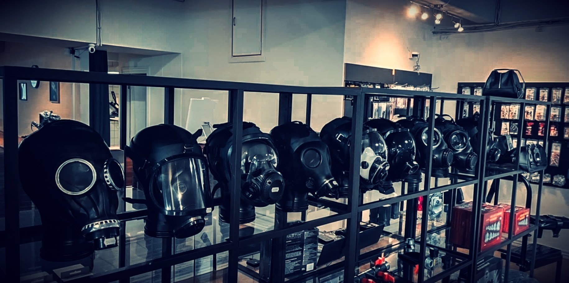 Danmarks største udvalg af gasmasker