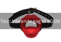 Test: Vibrerende gag til BDSM