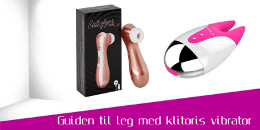 Tips til leg med klitoris vibrator. Se guiden her